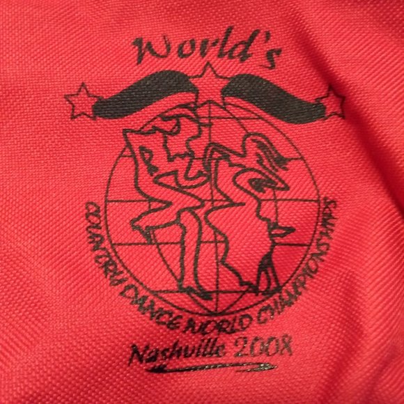 Over the shoulder Backpack / Bag 2008 Worlds - Country Dance World Championships - Picture 2 of 14